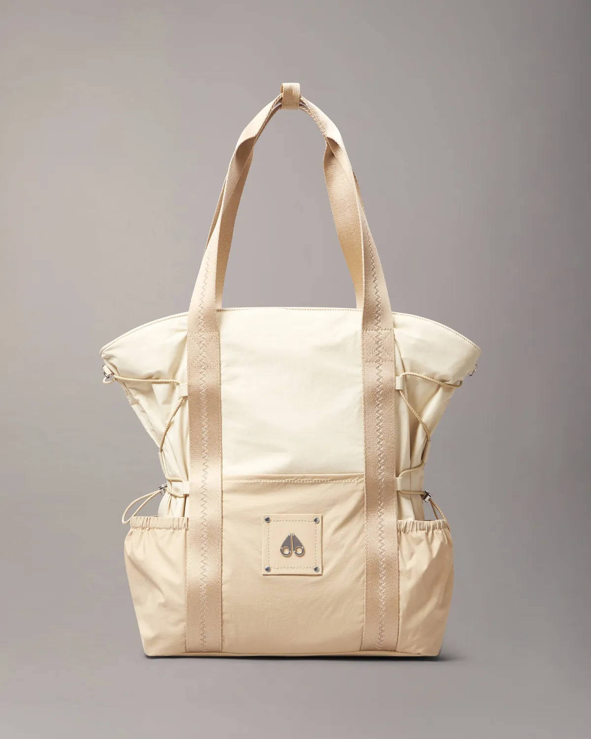 Moose Knuckles Parachute sac tote oat froissé