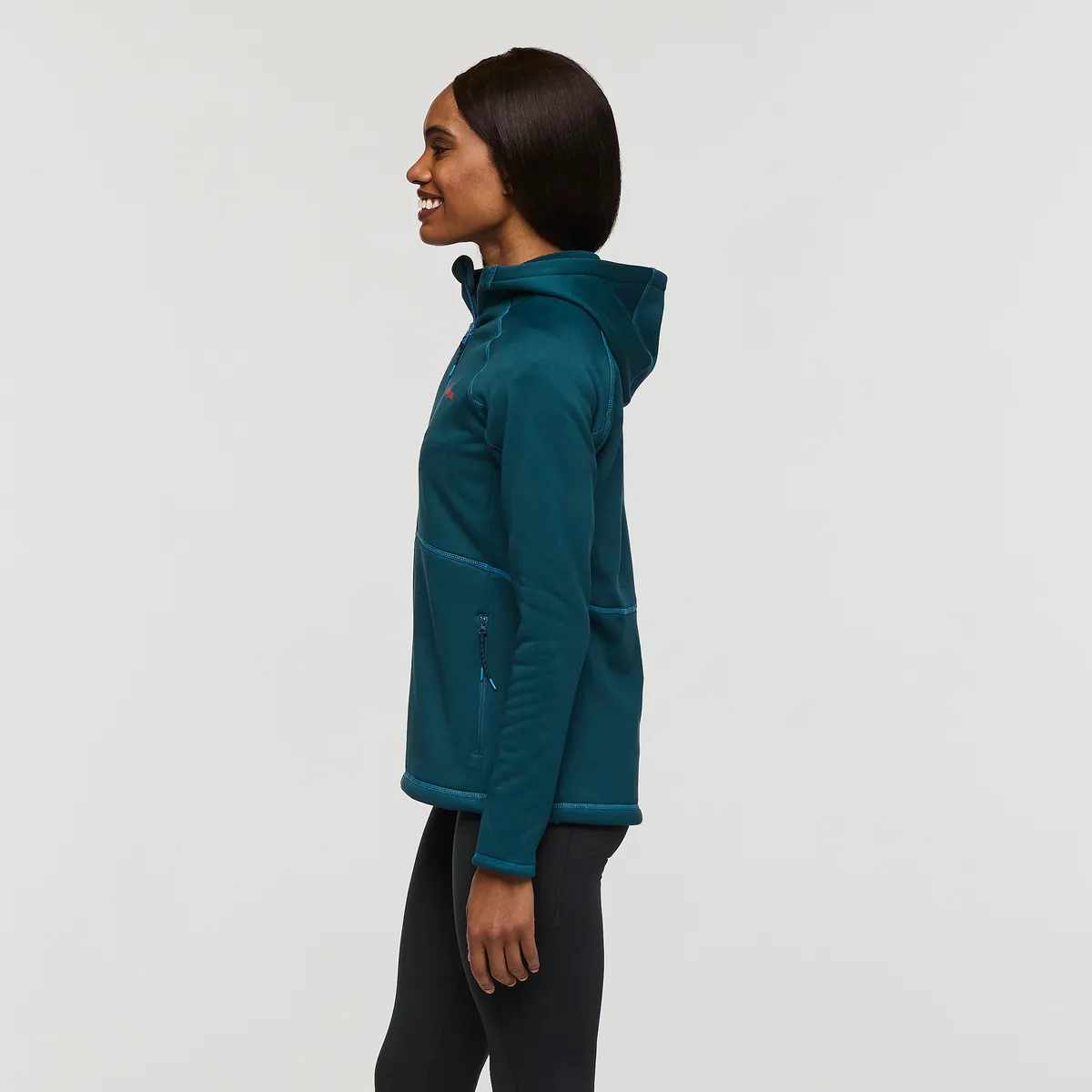Cotopaxi Tempa Fleece Hooded Jacket polaire femme Pebble