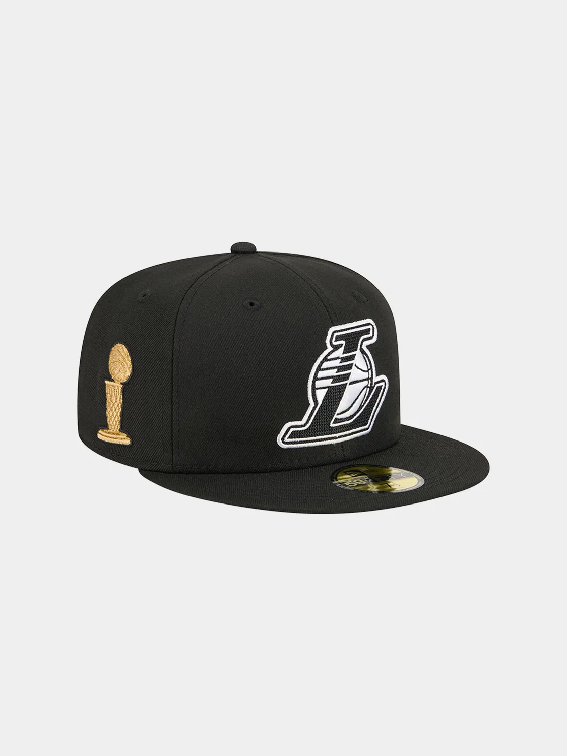 Alpha Industries Lakers 59FIFTY casquette fitted noire
