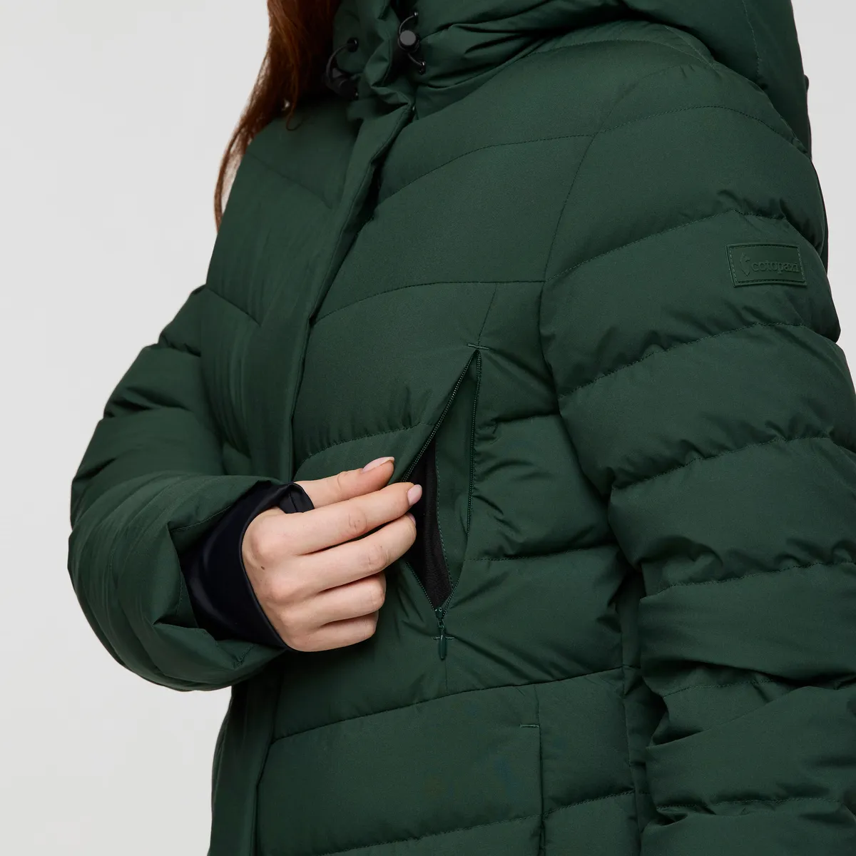 Cotopaxi Alivio parka duvet femme longue noire