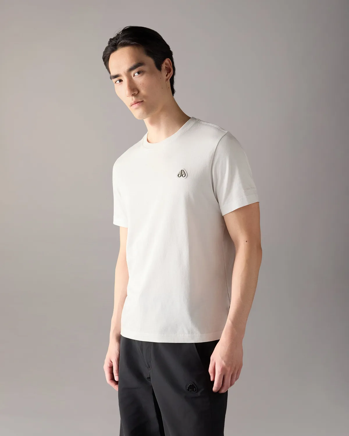 Moose Knuckles Crescent t-shirt blanc coton