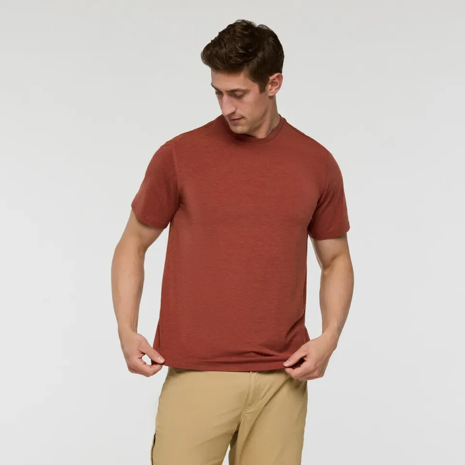 Cotopaxi Empaca Crew t-shirt homme Nutmeg respirant
