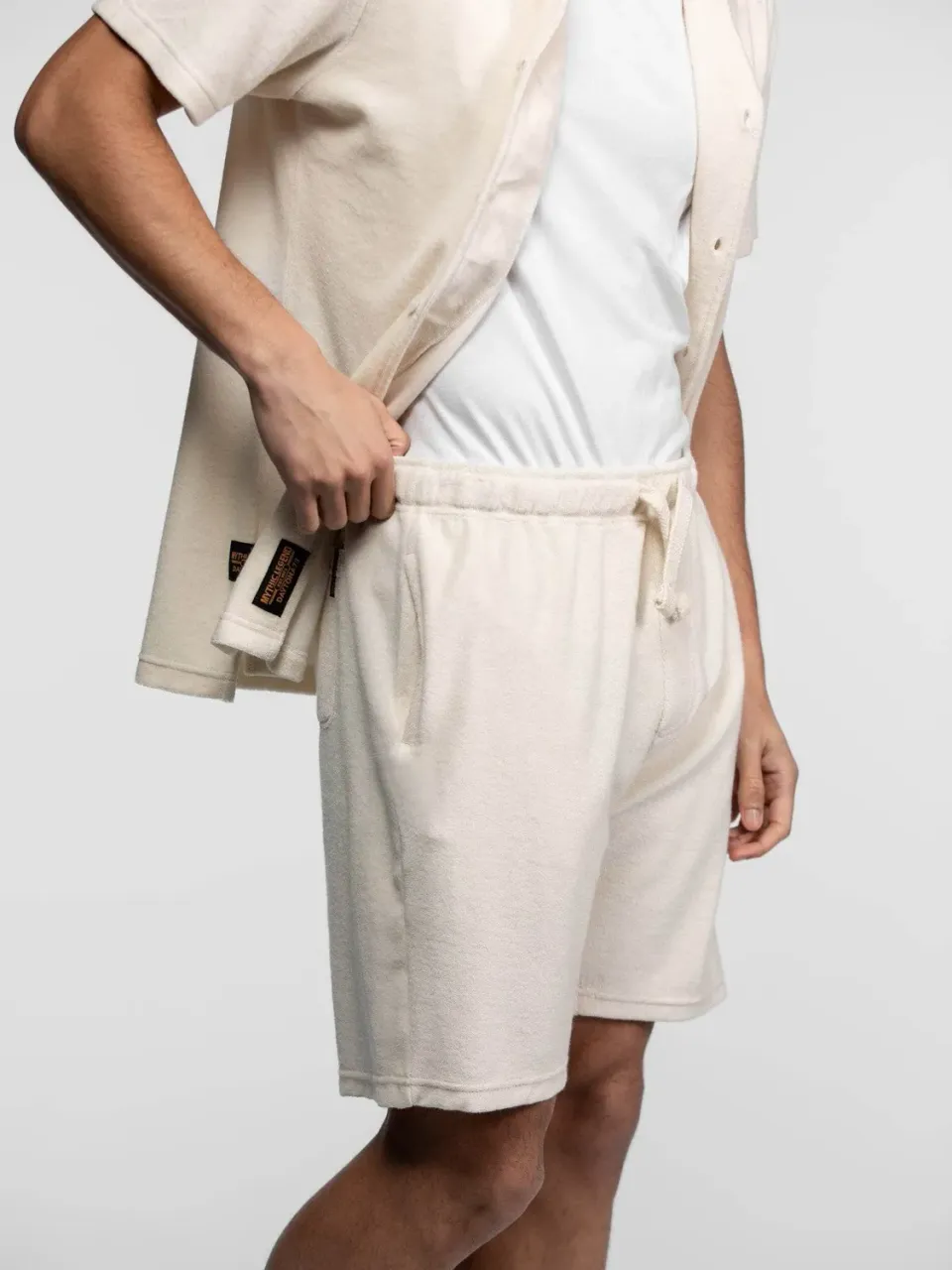 Daytona Fresno short éponge homme corail