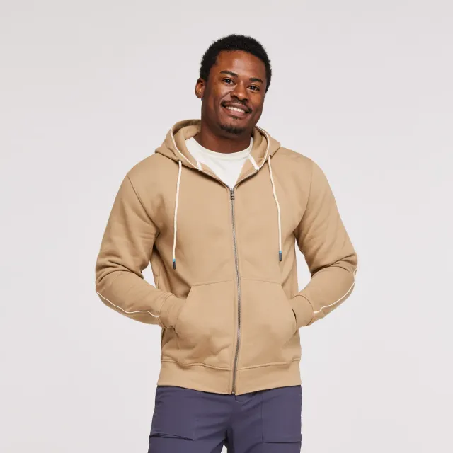 Cotopaxi Do Good sweat zip homme Desert coton bio