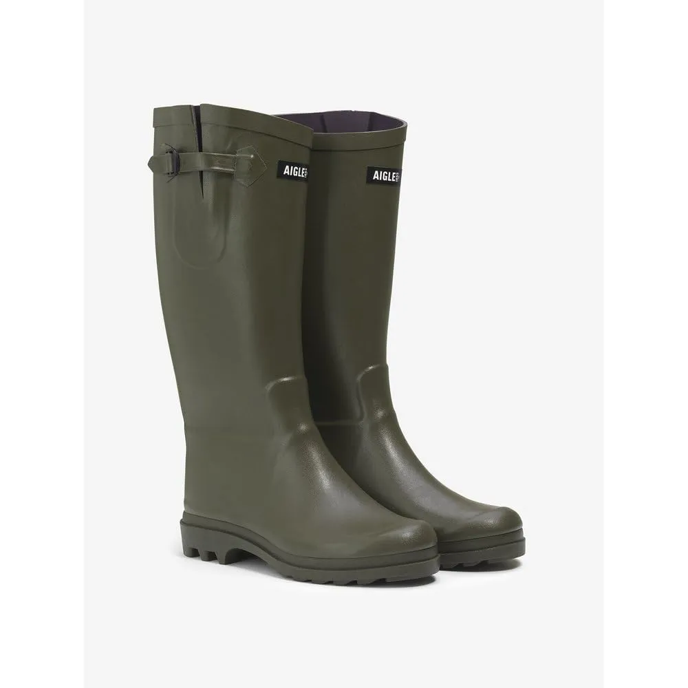 Aigle Aiglentine bottes de pluie femme 39 EU noir souple