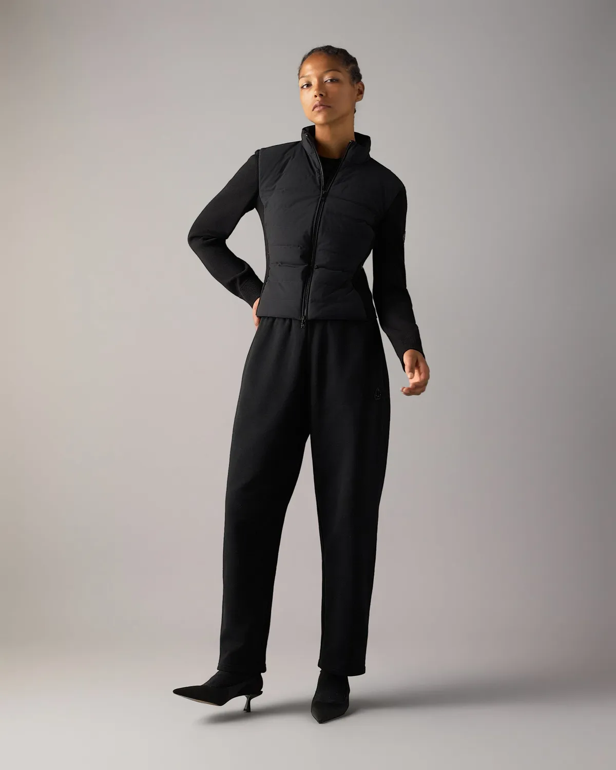 Moose Knuckles Soho Hybrid doudoune noire