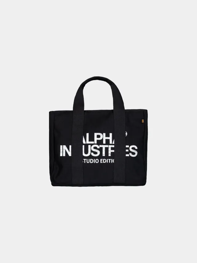 Alpha Industries Studio Tote Large sac noir 22 L
