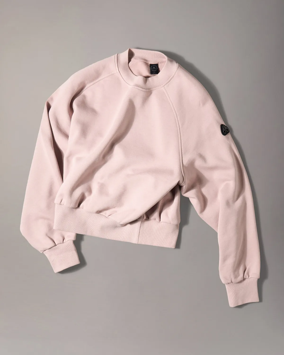 Moose Knuckles YYZ sweat col rond rosewood