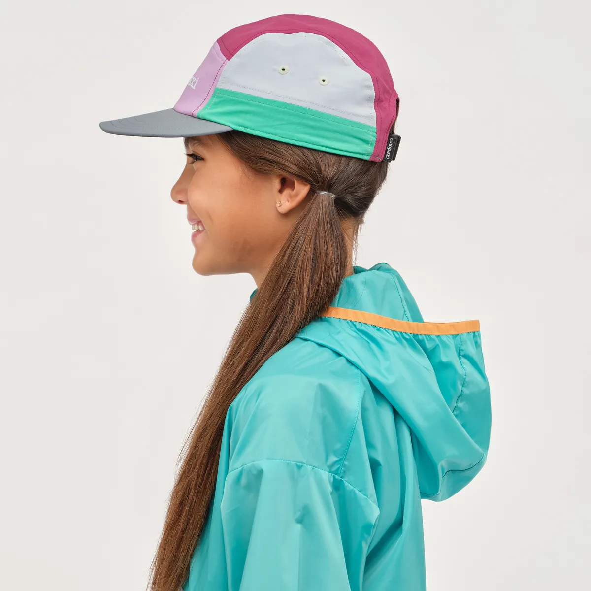Cotopaxi Tech 5-Panel casquette enfant Orchid Bloom réglable