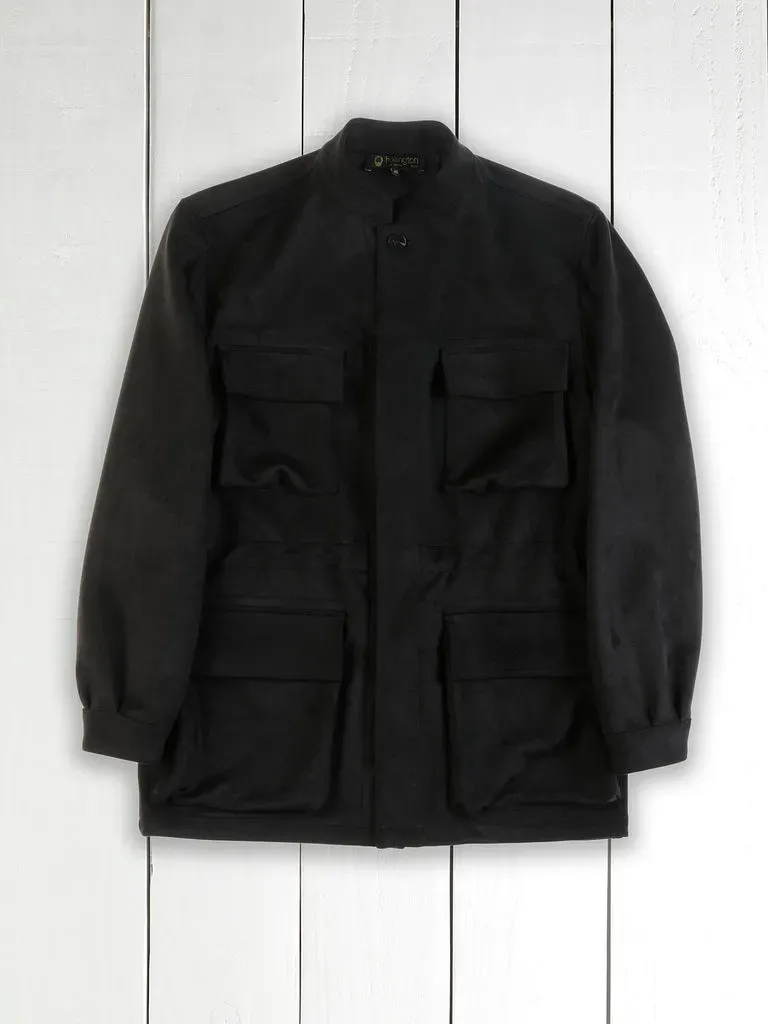 Hollington Corrib veste noire microcachemire
