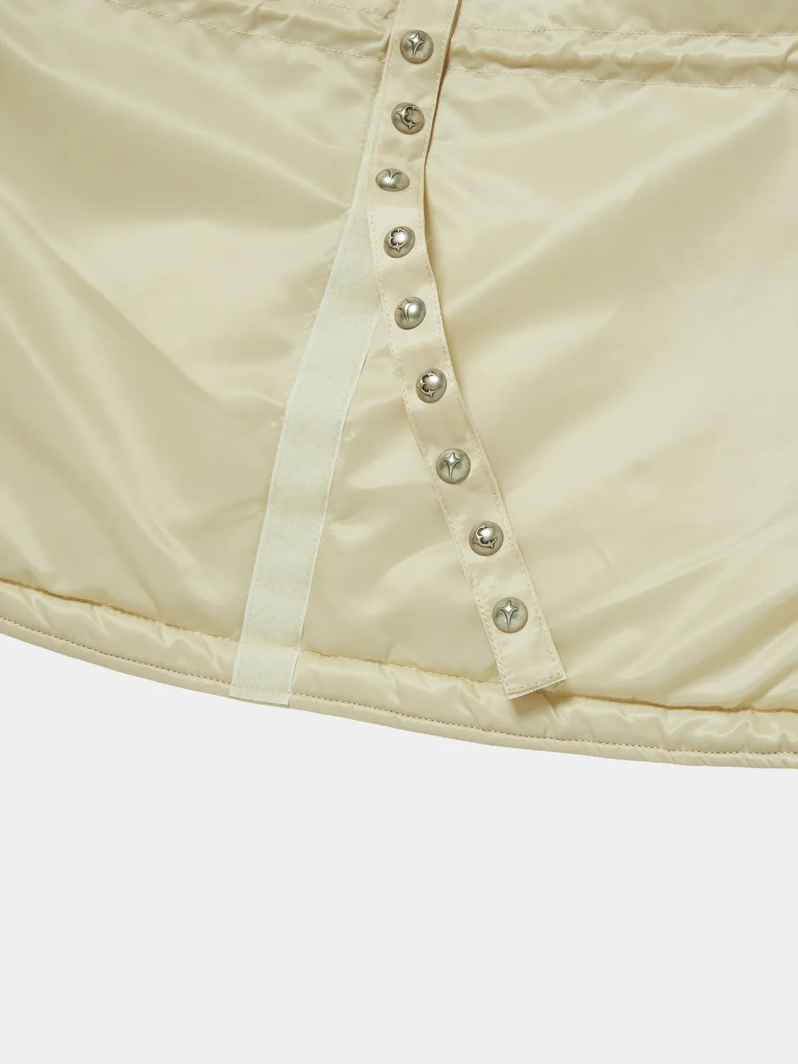 Alpha Industries Thug Club N-3B parka vintage white nylon