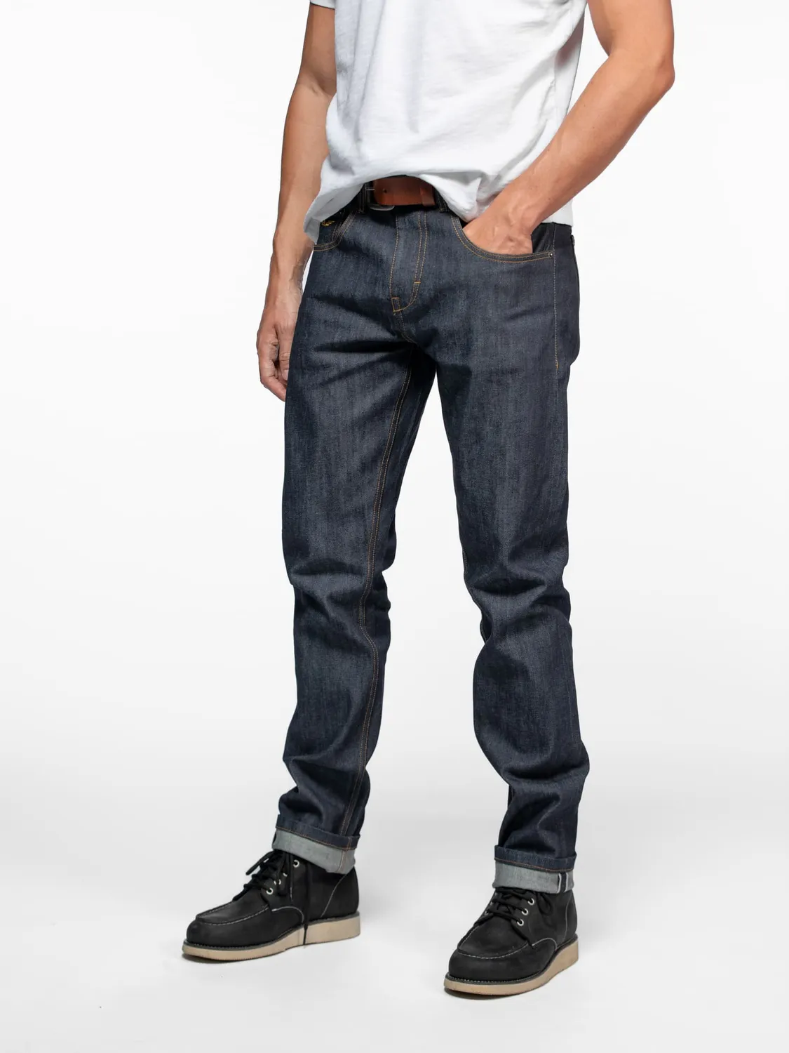 Daytona Hachidaka jean slim mid wash taille mi-haute
