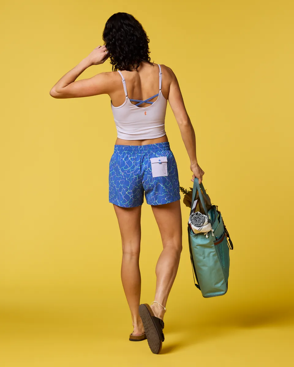Cotopaxi Brinco 3" Short Print short femme UPF 50+