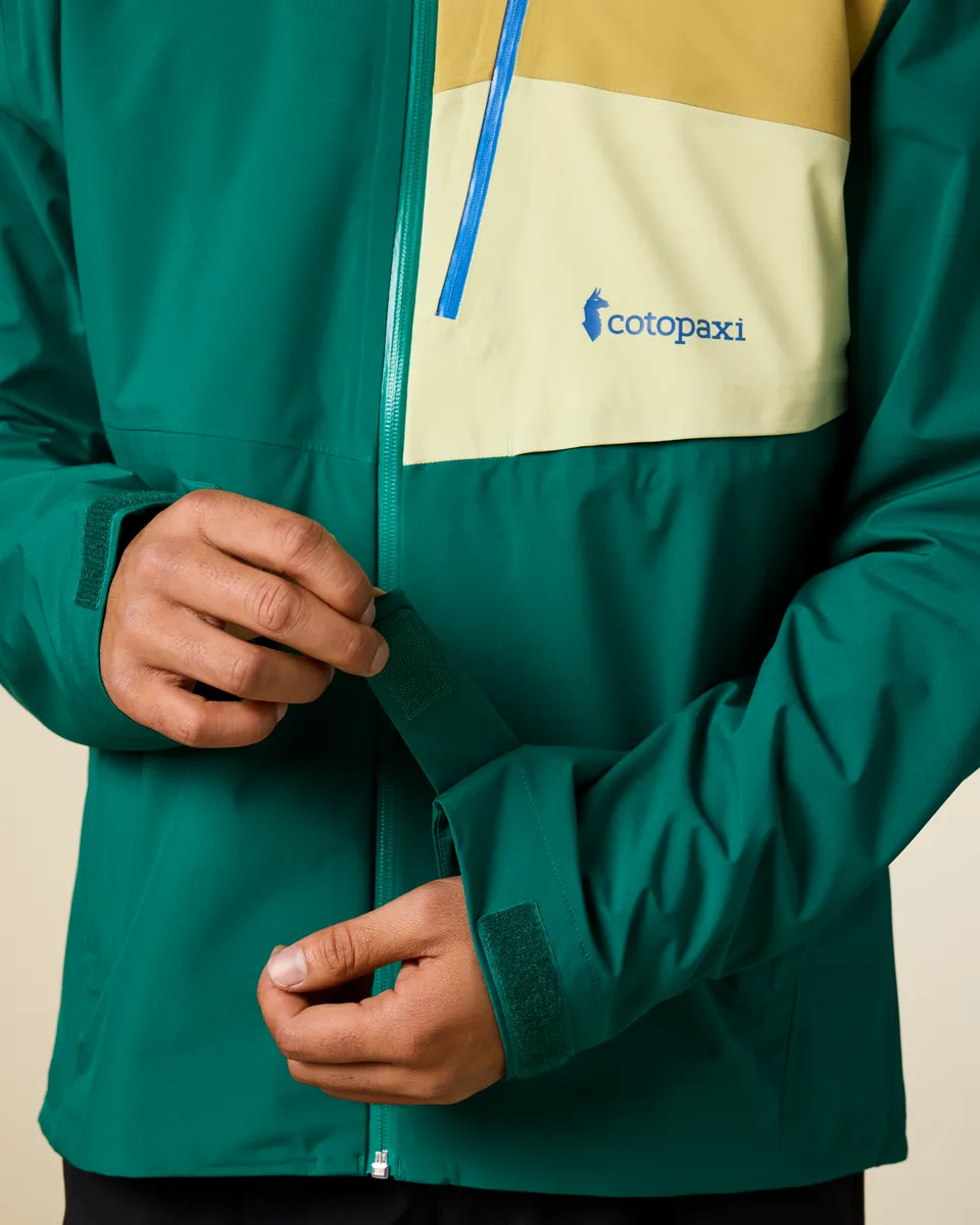 Cotopaxi Impermeo 3L Veste imperméable homme Malachite