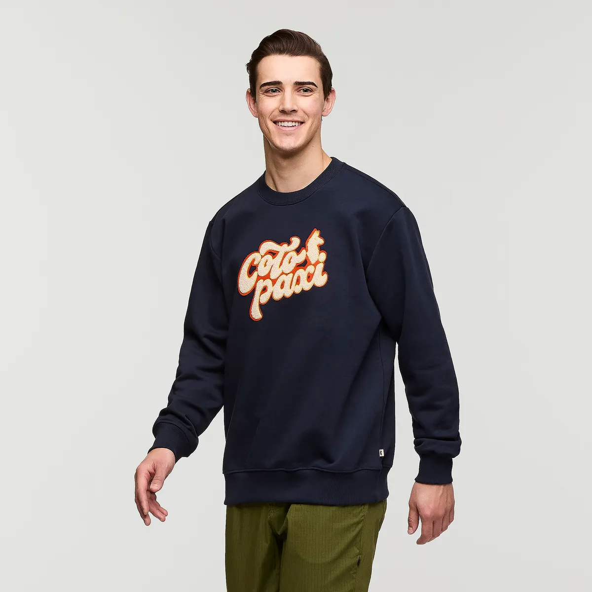 Cotopaxi Coto-Patch Crew sweat homme moss coton bio