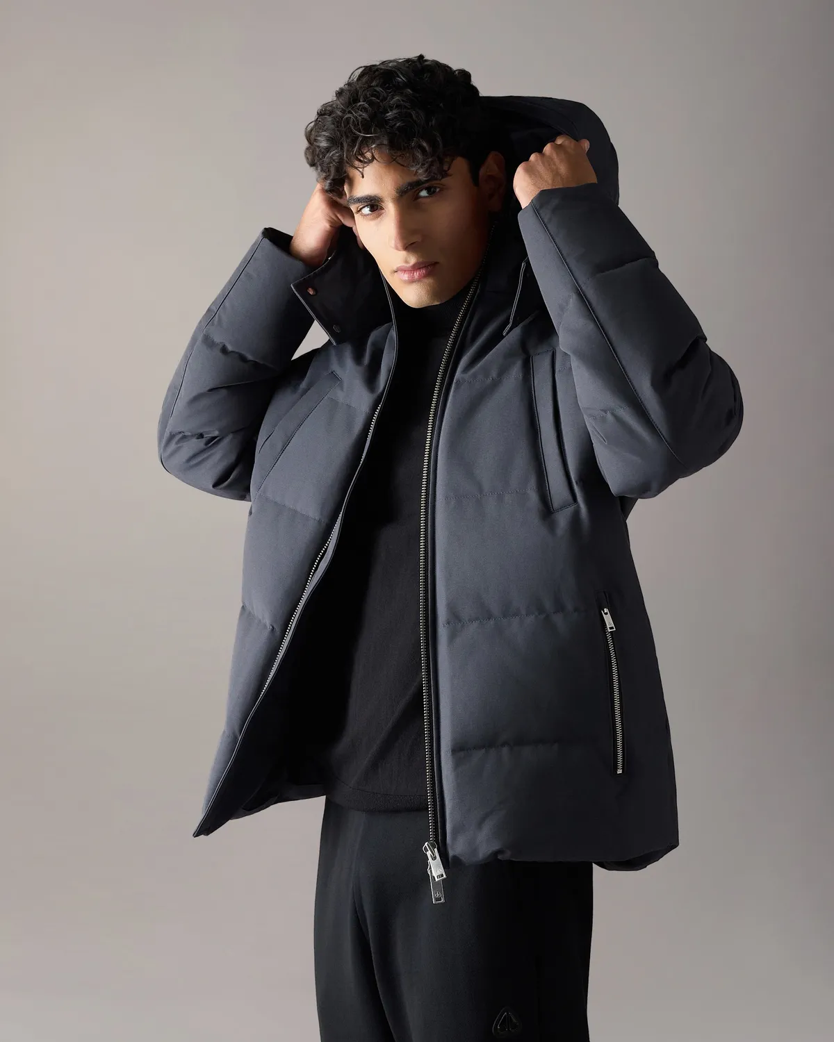 Moose Knuckles Banff doudoune noir longue