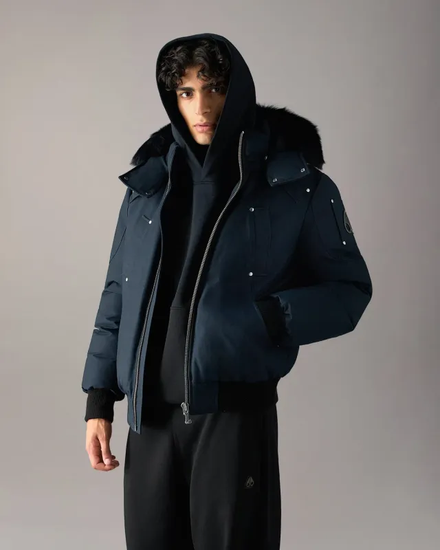 Moose Knuckles Original Ballistic Bomber blouson navy-black duvet