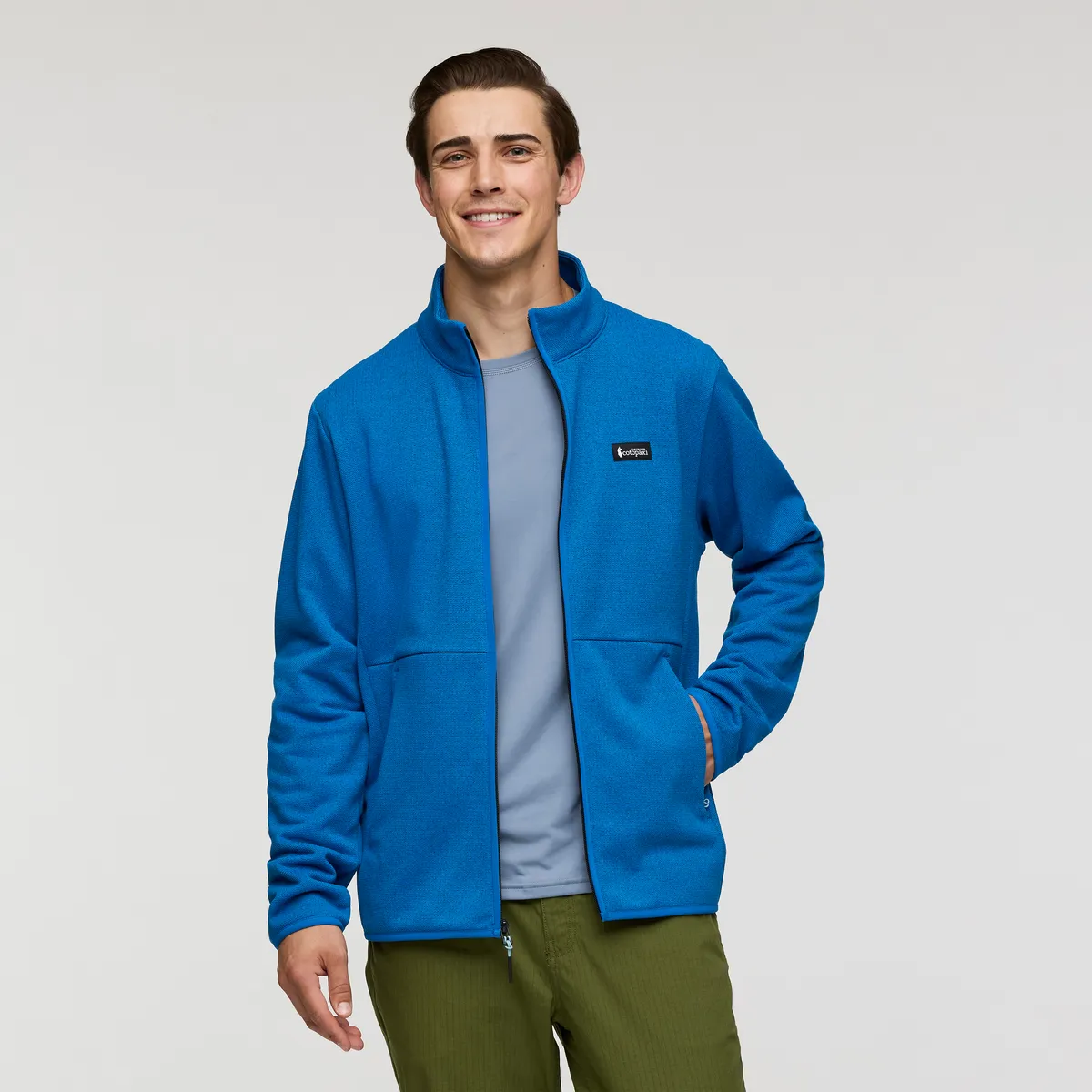 Cotopaxi Envo veste polaire homme Heather Chestnut recyclée