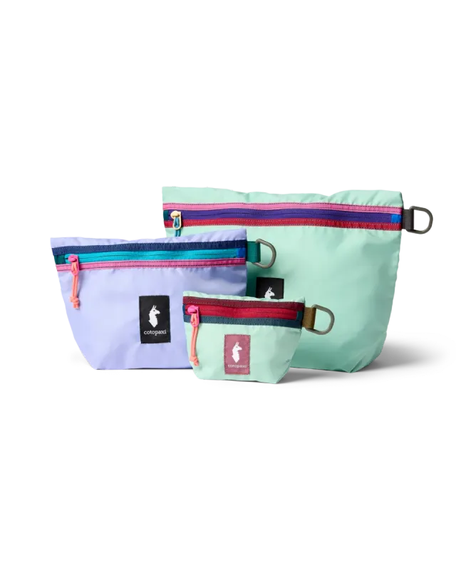 Cotopaxi Cubo pochettes voyage Del Día lot 3 recyclé