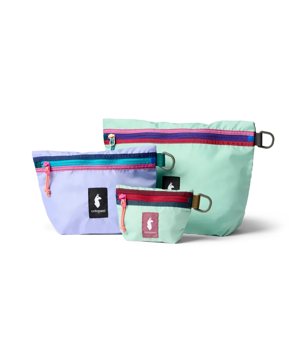 Cotopaxi Cubo pochettes voyage Del Día lot 3 recyclé