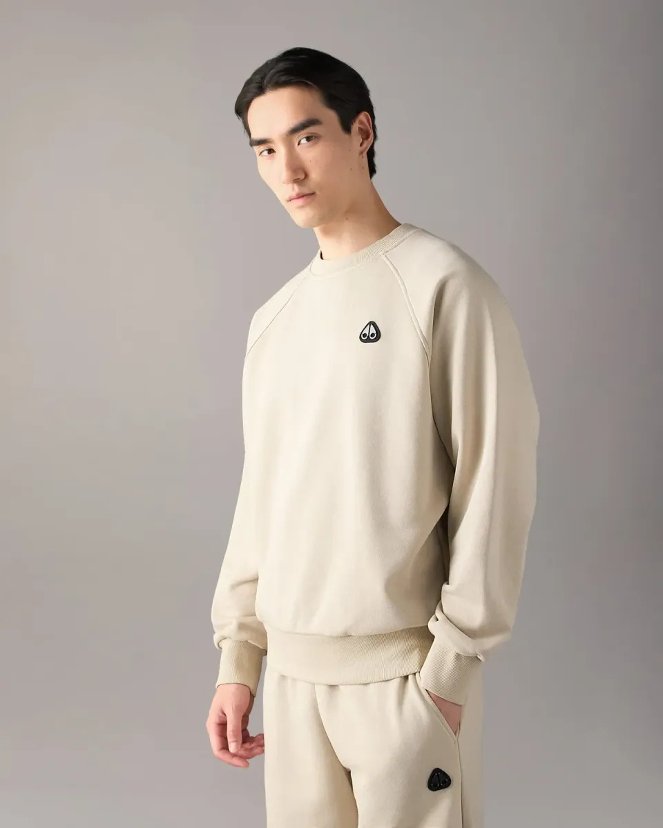 Moose Knuckles Yul sweat col rond alabaster