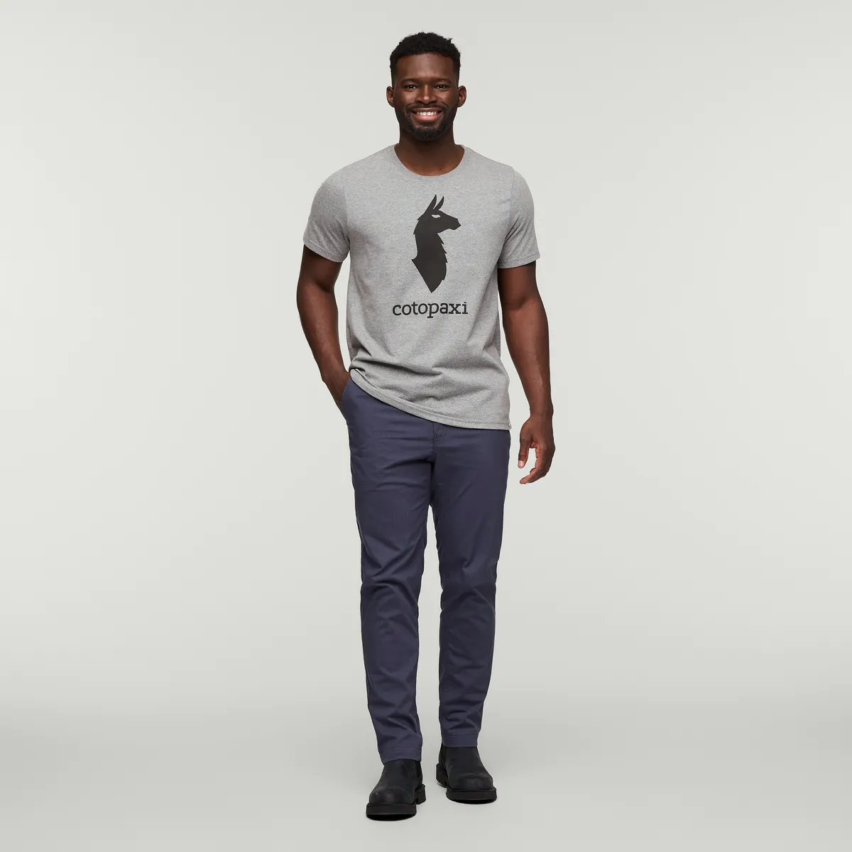 Cotopaxi Llama T-shirt homme Faded Brick coton bio