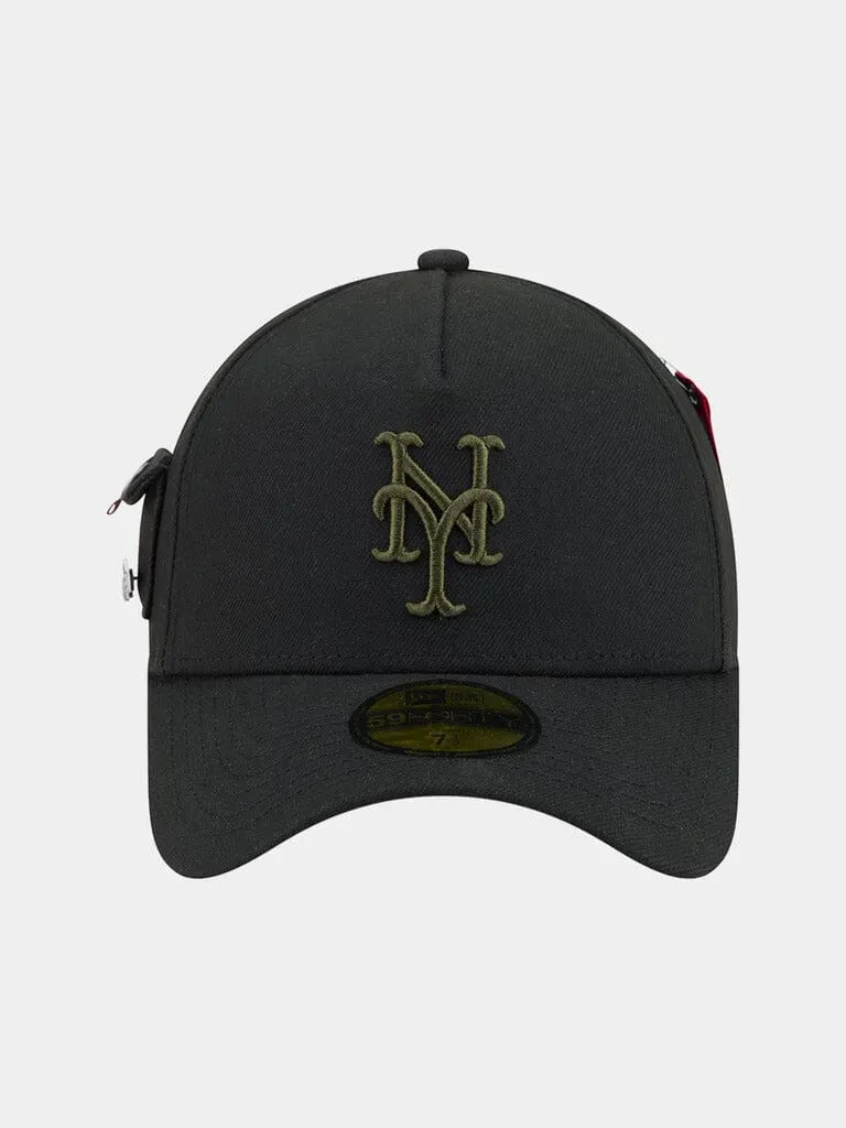 Alpha Industries Mets x New Era 59FORTY casquette fitted Noir
