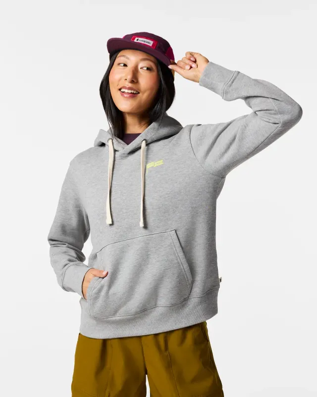 Cotopaxi Flag sweat capuche femme Mystic coton bio