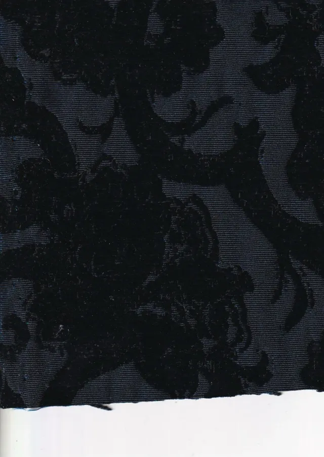 Hollington tissu d'apparat bleu torero laine coton 5m