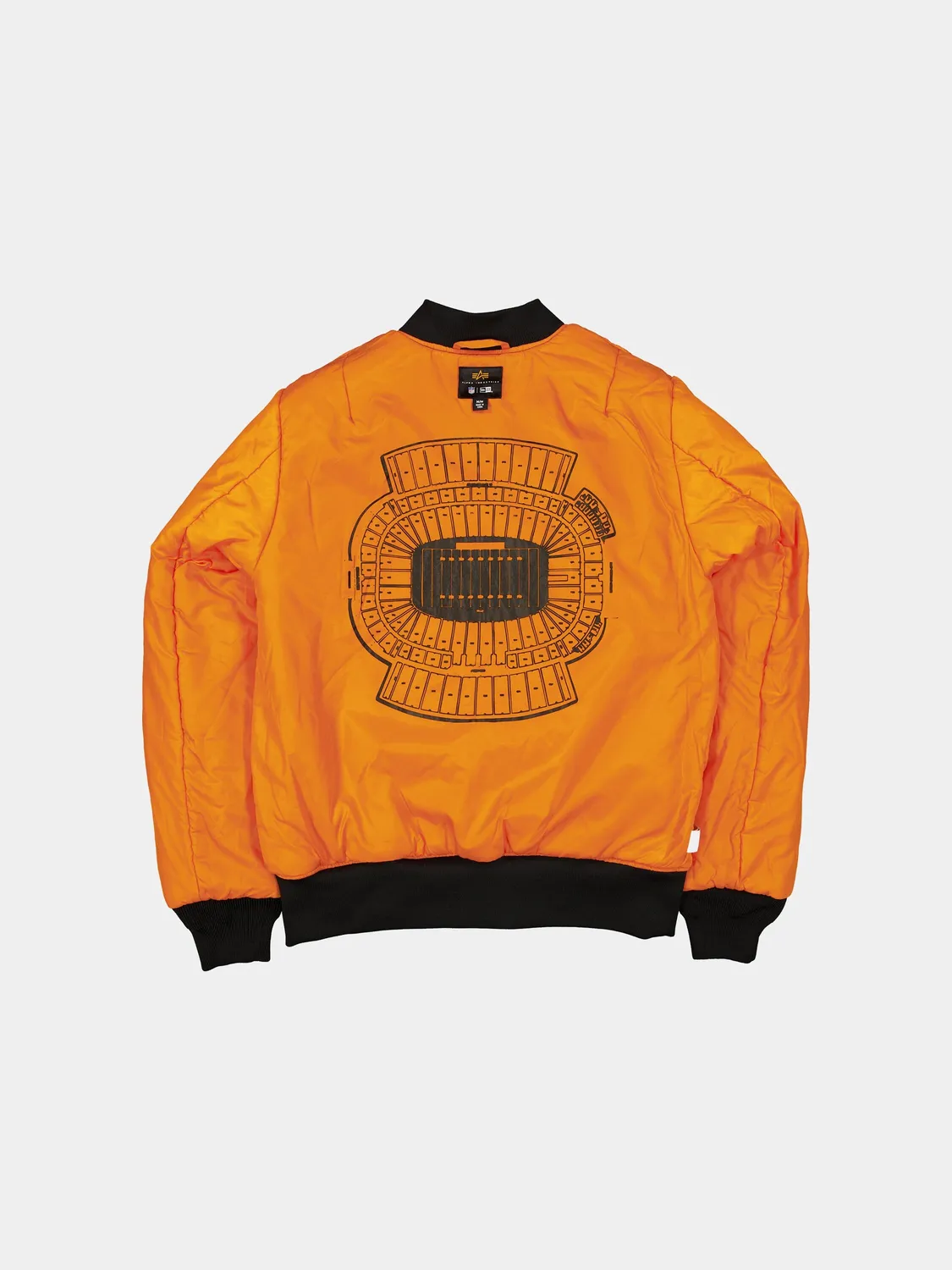 Alpha Industries MA-1 Bills x New Era bomber réversible noir