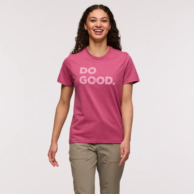 Cotopaxi Do Good t-shirt femme Sangria coton bio