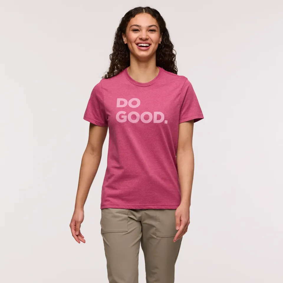 Cotopaxi Do Good t-shirt femme Sangria coton bio