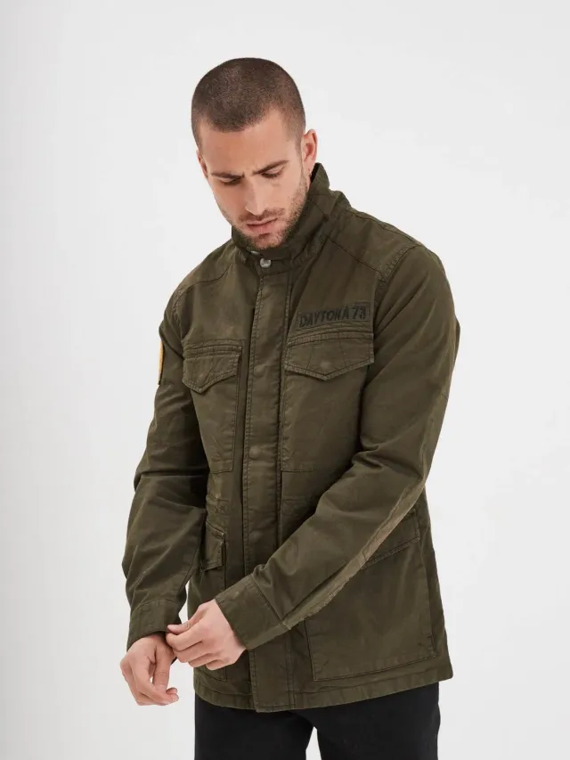 Daytona Xerxes veste militaire saharienne kaki