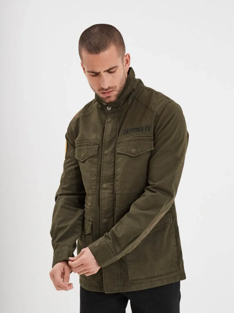 Daytona Xerxes veste militaire saharienne kaki