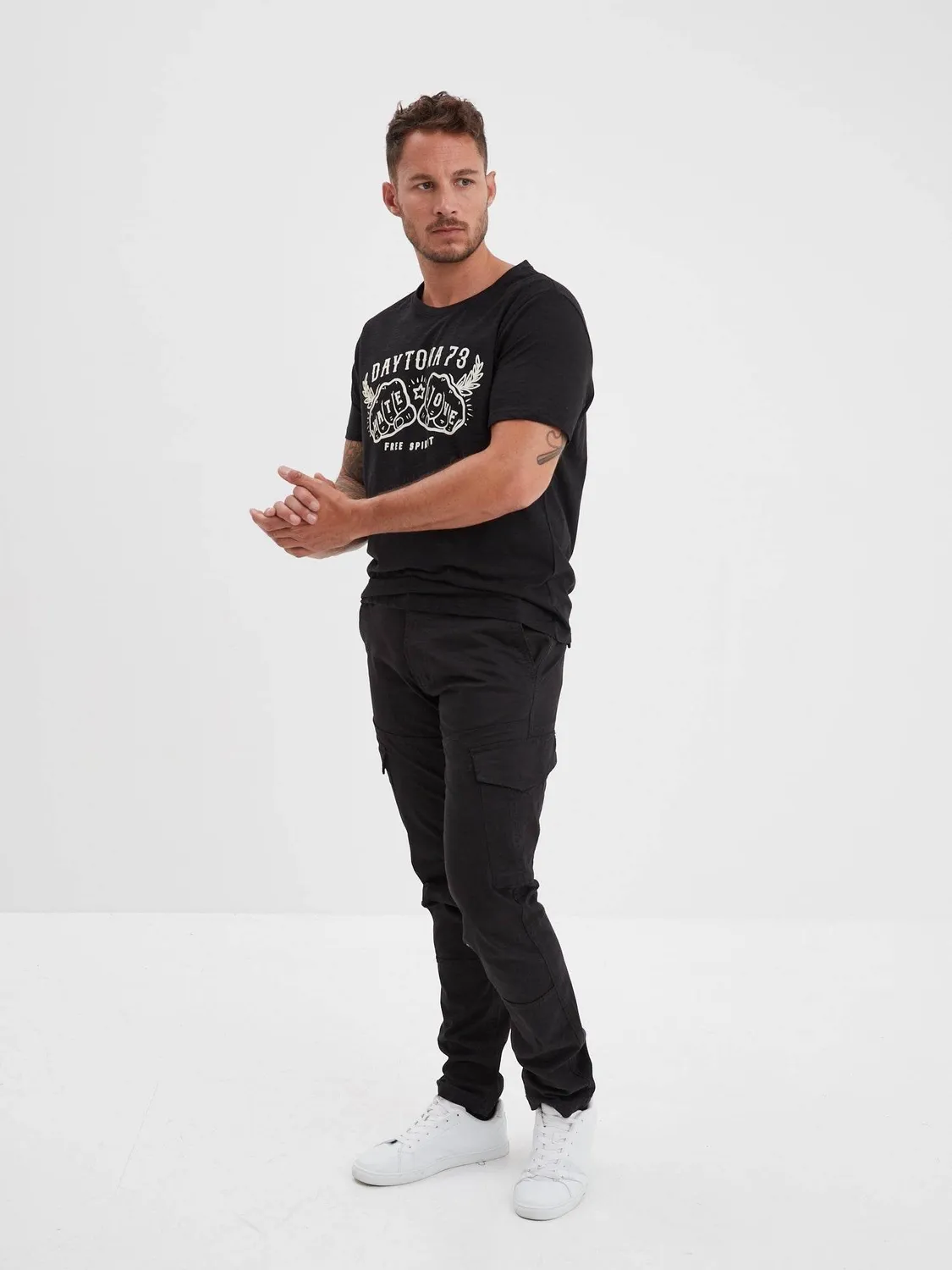 DAYTONA Adare pantalon cargo homme poches latérales