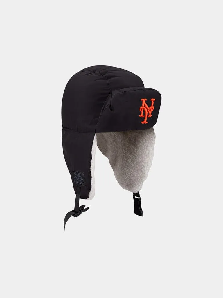Alpha Industries Mets Puffer chapka trapper noire chaude sherpa