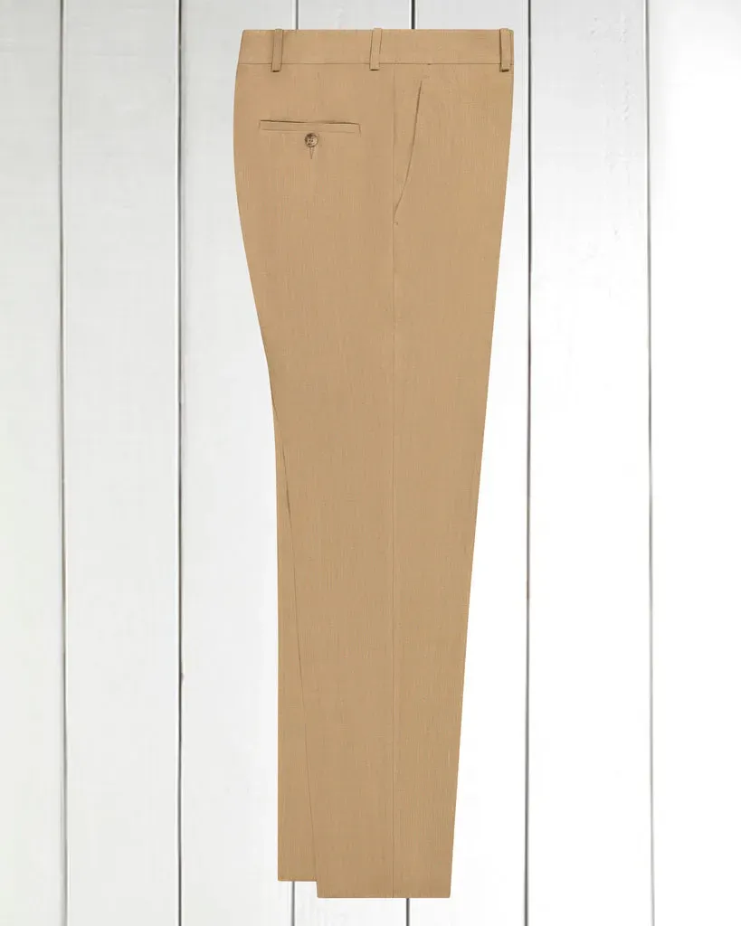 Hollington Siza pantalon lin latte pur