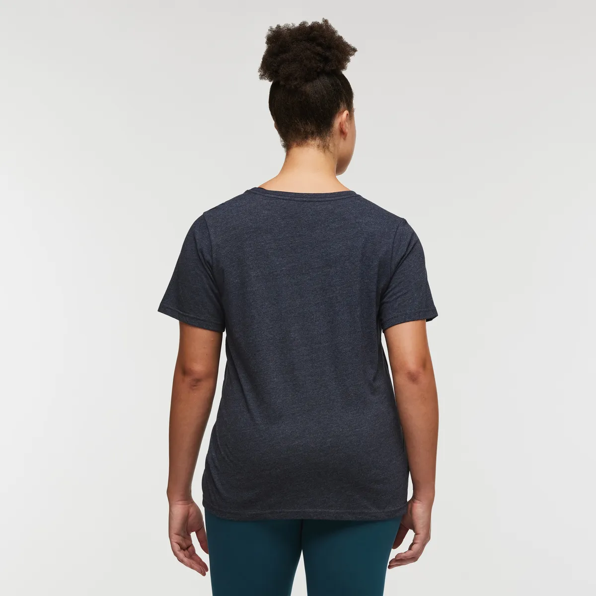Cotopaxi Llama Stripes t-shirt femme Oatmeal rayures lama