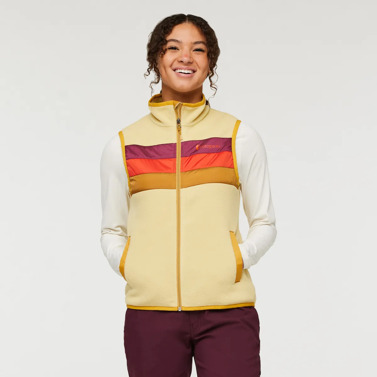 Cotopaxi Teca Fleece gilet femme polyester recyclé