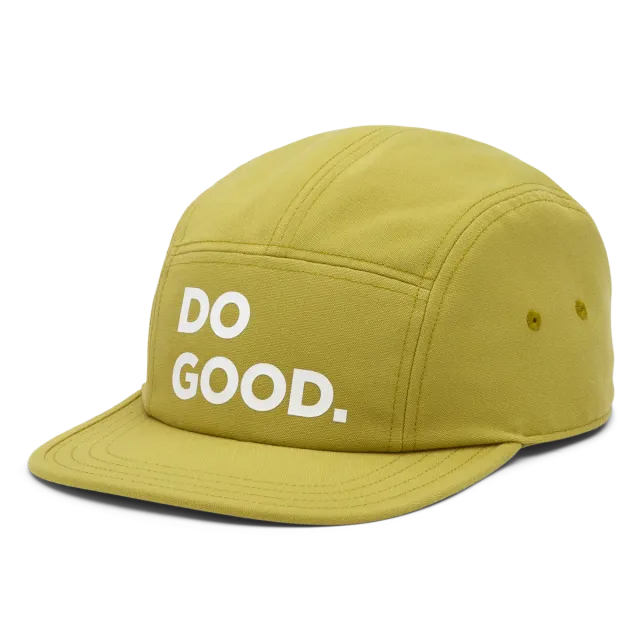 Cotopaxi Do Good casquette 5-panel Lemongrass recyclée