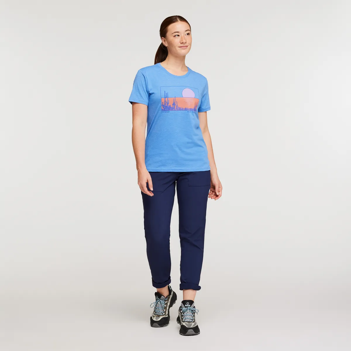 Cotopaxi Desert View t-shirt femme Lupine manches courtes
