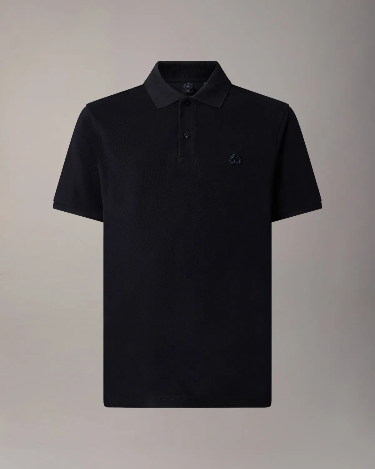 Moose Knuckles Yul polo noir coton stretch