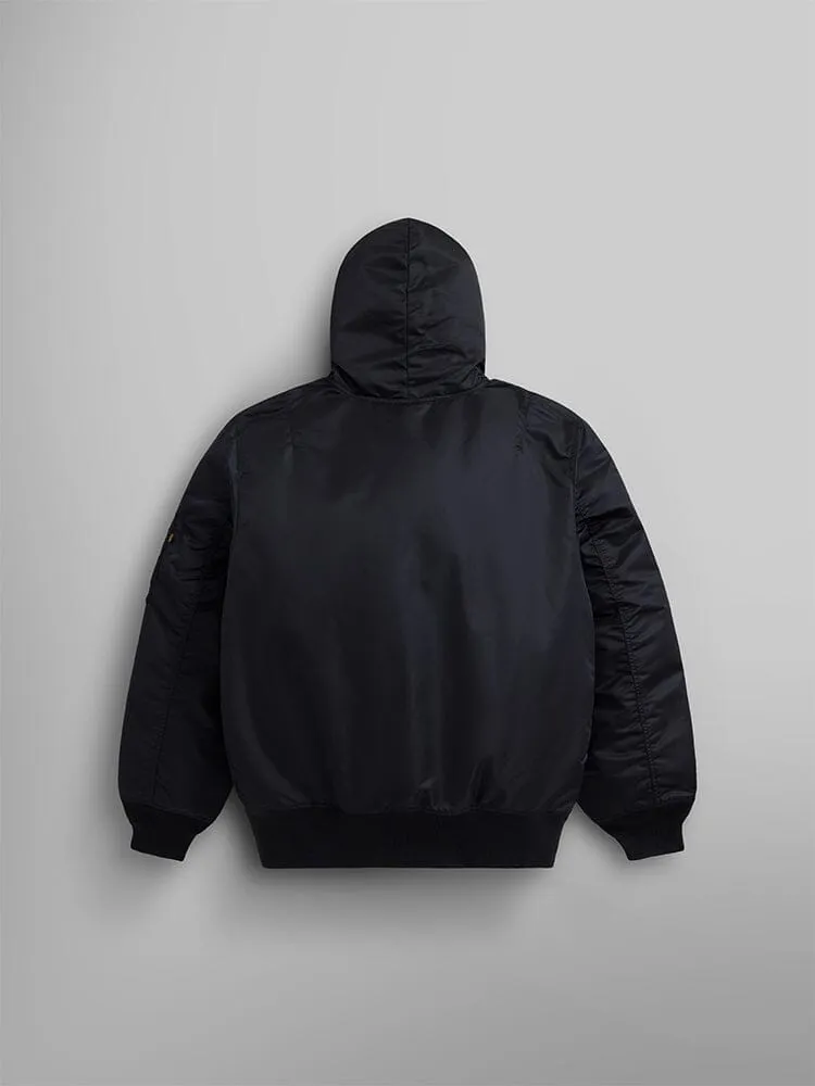 Alpha Industries MA-1 Pull-Over sweat capuche noir déperlant