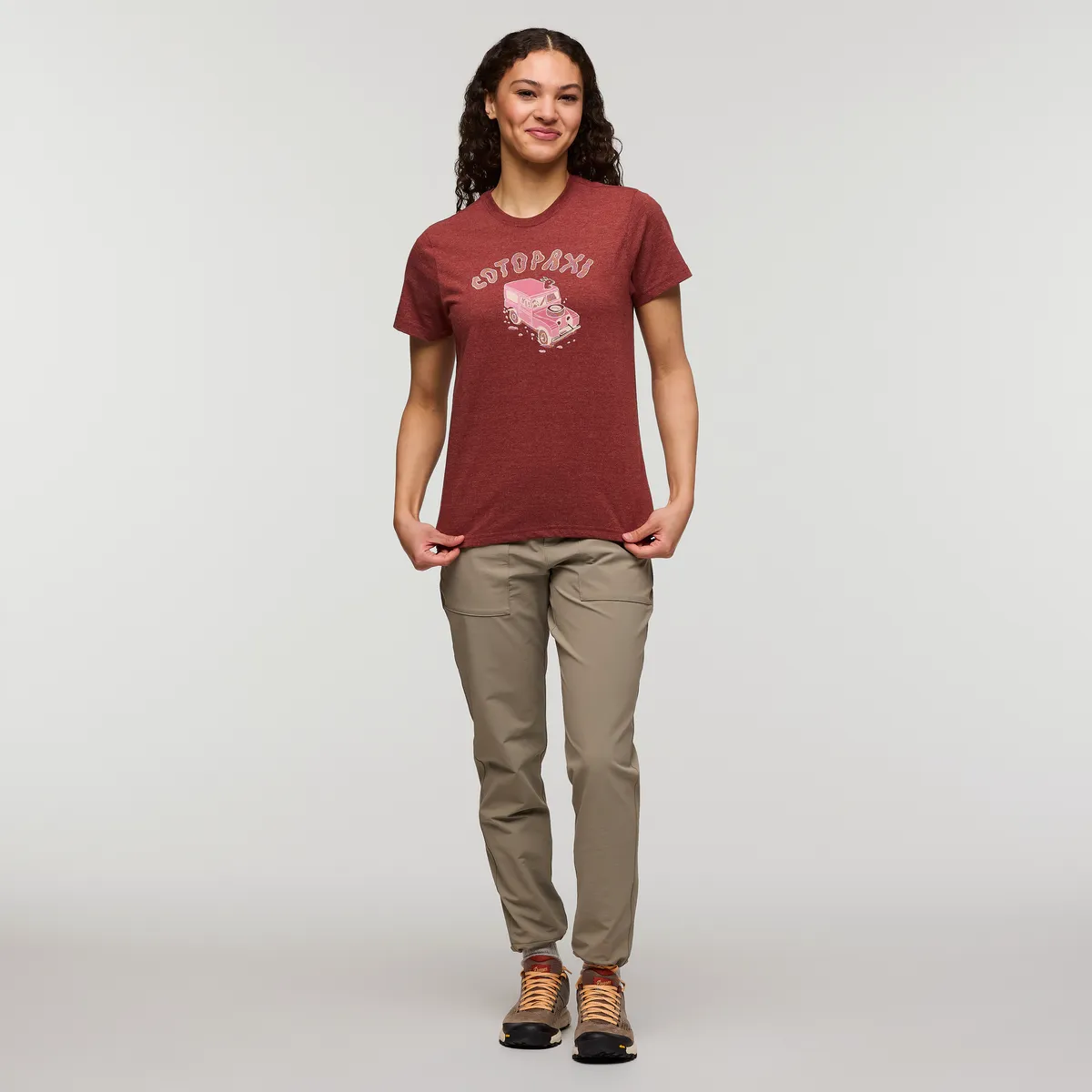 Cotopaxi Coto-Pilot t-shirt femme rusty graphique