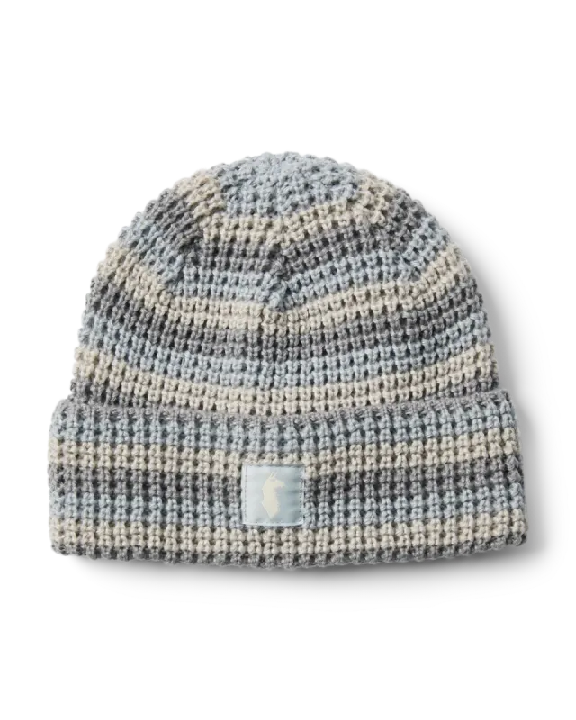 Cotopaxi Chunky Striped bonnet Smoke Vapor chaud