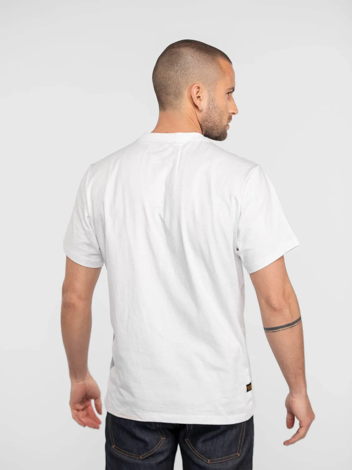 DAYTONA Hopis t-shirt homme coton effet délavé biker