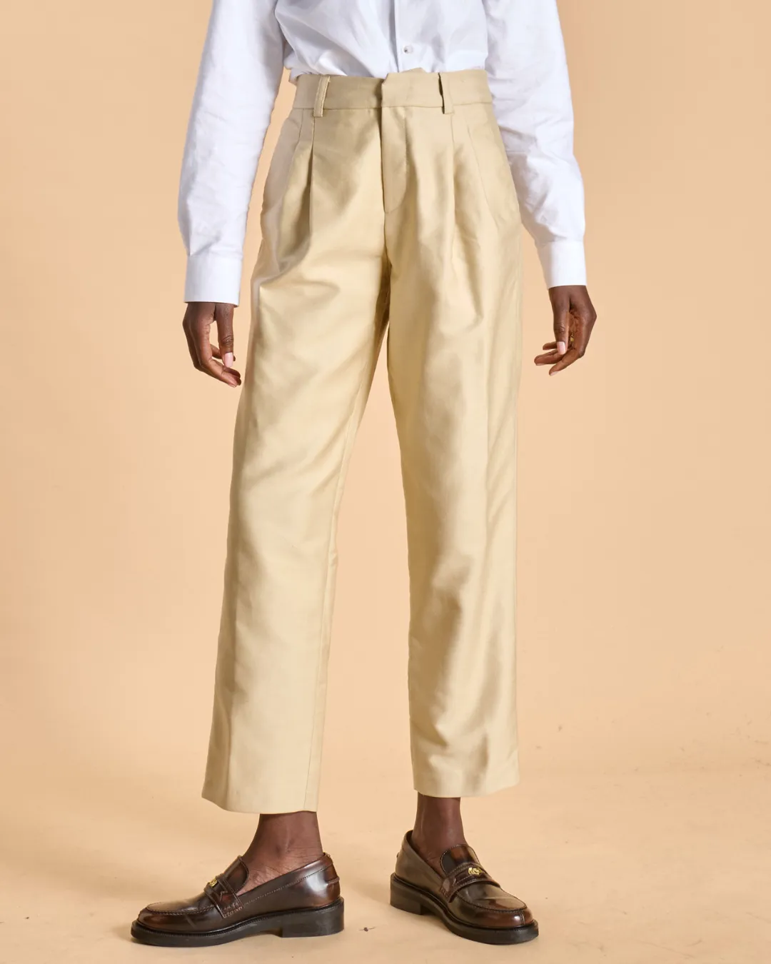 Soubacq Regent Femme pantalon gabardine sable