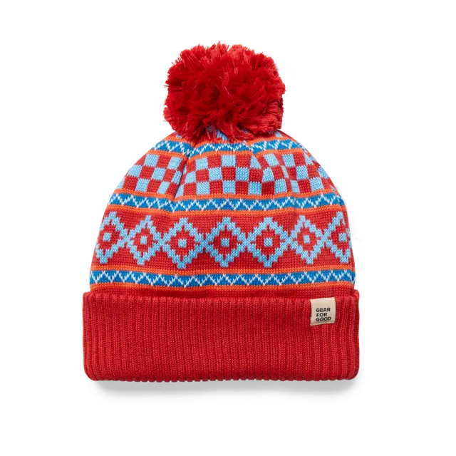 Cotopaxi Cumbre Bonnet Burgundy Tricot Hiver