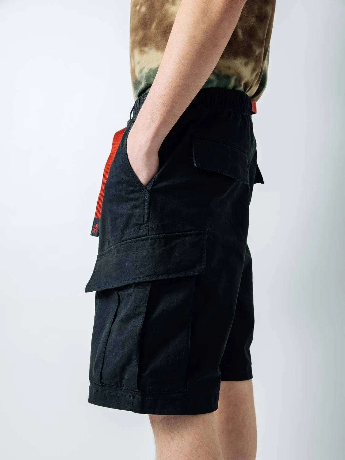 Alpha Industries Gramicci Jungle short cargo noir coton