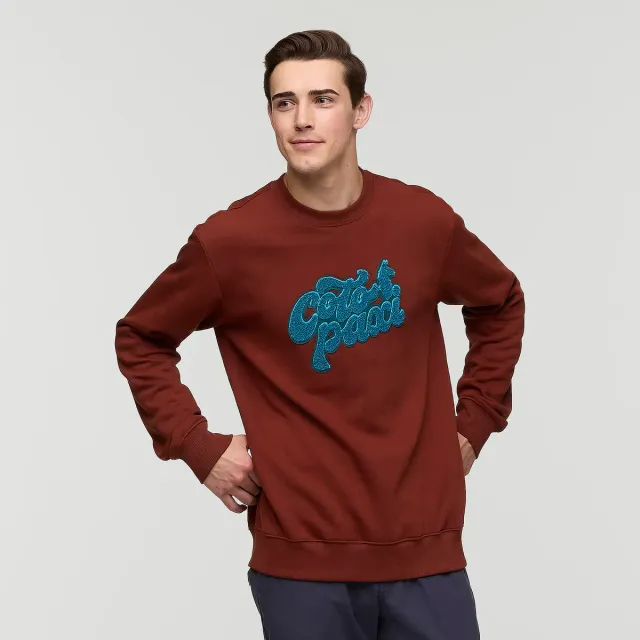Cotopaxi Coto-Patch Crew Sweatshirt sweat homme Rusty coton